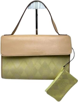 Givenchy Pre-owned Handbag - Dames - Vintage Handtas - Geel - ONE Size - Leer - Vintage