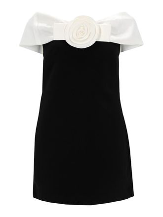 Self Portrait Mini Dress With Flower Detail