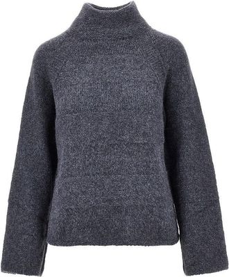 Emporio Armani Ribbed knitted sweater Woman S