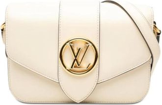 Louis Vuitton Borsa a spalla Pont 9 MM Pre-owned - - Pre-owned - Donna - Beige - ONE SIZE