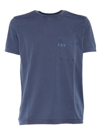 Fay T-Shirt Fay Jersey mattiert