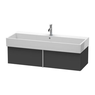Duravit Mueble De Pared Duravit Vero Air 118,4 X 43,1 Cm, 1 Extra&iacute;ble, Para Vero Air 235012, Color (frente/cuerpo): Grafito Mate Decoraci&oacute;n - Va612904949