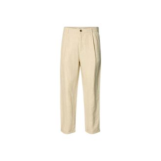 Selected Heren, Broeken, Beige, Maat: W34