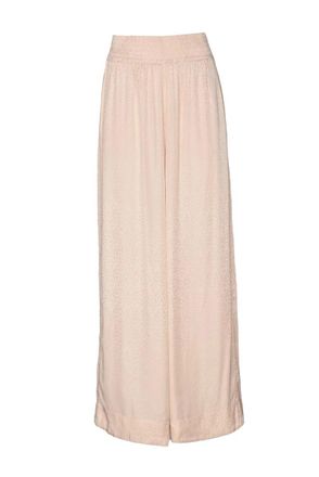Attic and Barn Attic And Barn Satin Trousers High Waist - Beige