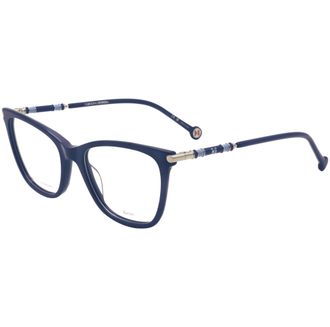 Carolina Herrera Womens 53 mm Blue Opticals