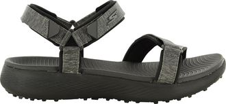 Skechers Skechers Womens 600 Spikeless Golf Sandals Shoe, Black, 5 UK