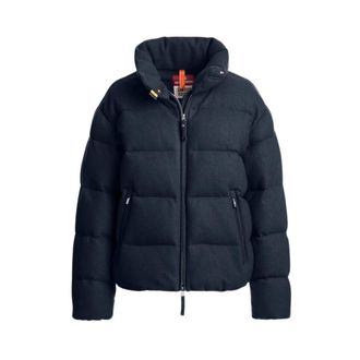 Parajumpers Pia kort donsjack - Dames - Jassen - Blauw - Maat: S Zijde