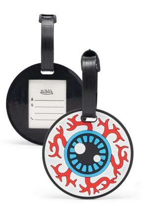 Von Dutch Vision 2-Piece Suitcase ID Tag Set with Adjustable Straps at Nordstrom