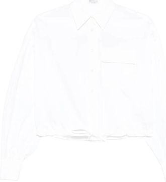 Brunello Cucinelli Pocket Drawstring Shirt