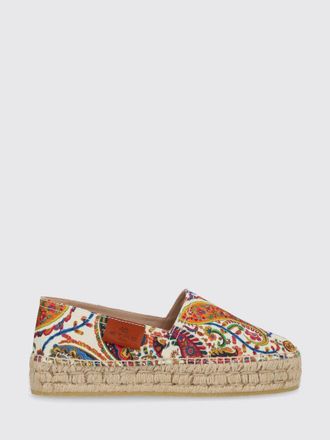 Etro Paisley Print Cotton Espadrilles