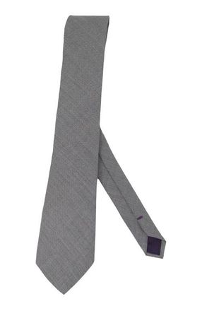 Lords of Harlech Taddeo Merino Wool Tie in Oak Brown at Nordstrom