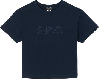 A.P.C. Mujer, Camisetas, Azul, Talla: S