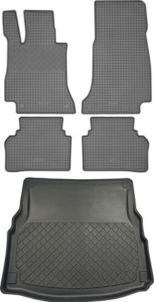 OEM Juego De Alfombrillas De Goma Para Coche Y Maletero Para Mercedes Clase E W213/c238 Coup&eacute; (3 Puertas) A Partir De Abril De 2017