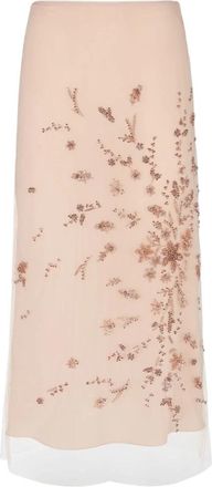 Fendi Mujer, Faldas, Rosa, Talla: S