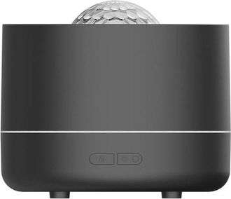 No Brand Nuevo Humidificador Con Proyecci&oacute;n Gal&aacute;ctica 2025: Cielo Estrellado Giratorio De 360&deg;, Luces Con Degradado De 7 Colores, Difusor De Aceites Esenciales