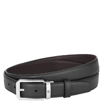 Montblanc Montblanc Reversible Leather Belt Black/Brown, 30 mm