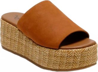 Free People Womens Harbor Raffia Platform In Tan
