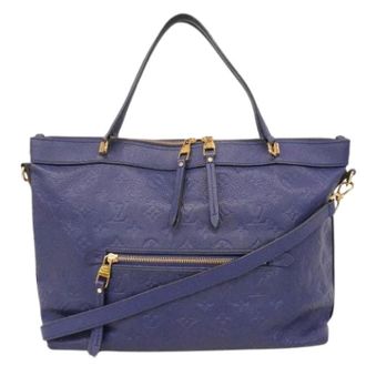 Louis Vuitton Pre-owned Tote Bags, female, Purple, Size: ONE SIZE Pre-owned Bastille MM Tote Bag
