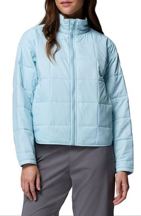 Columbia Sienna Hill Packable Quilted Jacket in Marine Light at Nordstrom, Size Xx-Large