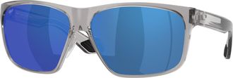 Costa Costa del Mar Mens 60 mm Matte Black Navy Sunglasses