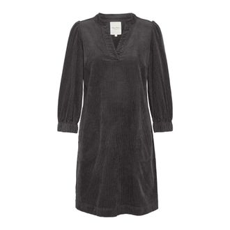 Part Two Short Dresses, female, Brown, Size: 2XL Casual Dress with 3/4 Sleeves