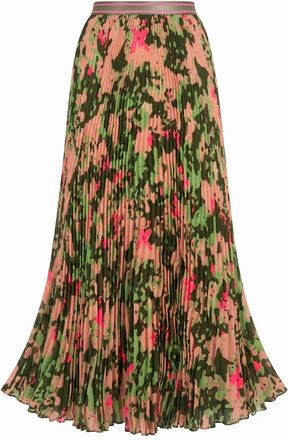 Mr & Mrs Italy Pink Polyester Women Womens Skirt