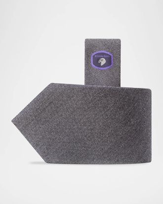 Stefano Ricci Men & apos;s Silk and Cashmere Solid Woven Tie
