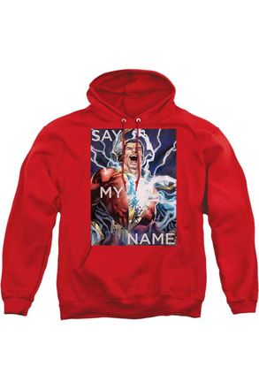 Gildan Justice League of America Say My Name Adult Pull Over Hoodie / Hooded Sweatshirt
