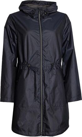 Danwear Lichtgewicht Marineblauwe Jas Izette Model - Dames - Parka Jassen - Blauw - 3XL - Leer - Jassen