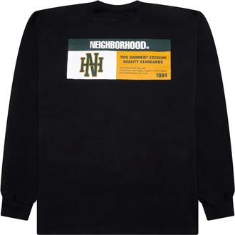 Neighborhood T-shirt con logo - Nero