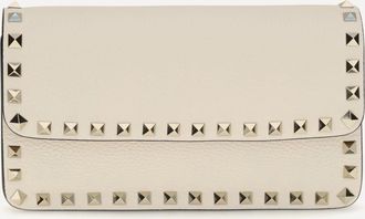 Valentino Garavani Portafogli con catena Rockstud Woman UNI