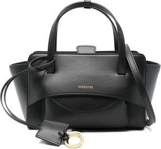 Hidesins Flap Small Leather Tote Bag