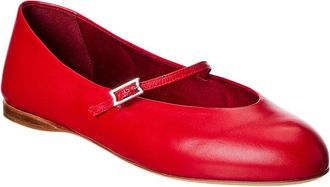 Max Mara Leather Ballet Flat