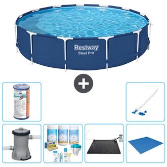 Bestway Piscina Bestway Steel Pro Redonda - 396x84 Cm - 8-piezas S22110