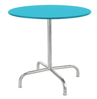 Schubiger M&ouml;bel Metall-Tisch Rigi Rund