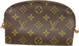 Louis Vuitton Brown Pouch (Pre-Owned)