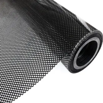 No Brand L&aacute;mina Autoadhesiva Perforada Para Interiores De Coche - Adhesivo Autoadhesivo Para Cristales De Oficina En Casa - Protecci&oacute;n De La Privacidad (30x200