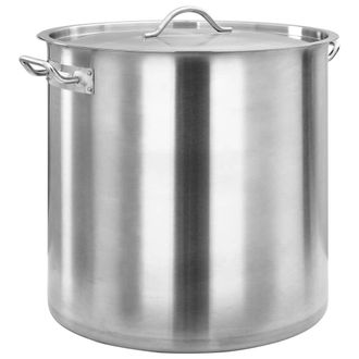 vidaXL Olla De Acero Inoxidable 98 L 50x50 Cm Vidaxl