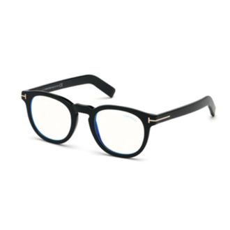 Tom Ford Glasses, unisex, Black, Size: 50 MM Optical Frame