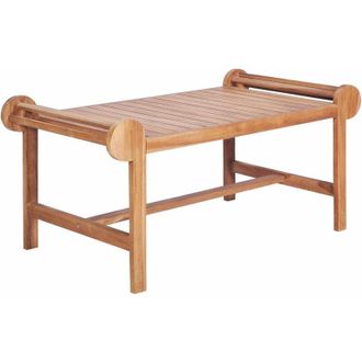 vidaXL Mesa De Centro De Teca Maciza 100x50x45 Cm Vidaxl