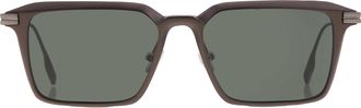 Ermenegildo Zegna Green Pilot Mens Sunglasses EZ0273-H 09N 55