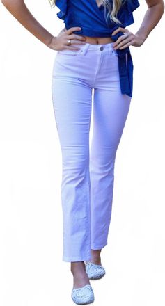YMI Farrah Jeans In White