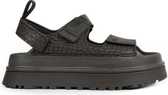 UGG W Goldenglow Embossed Slides