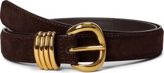 Madewell Suede Inez Belt Womens Belts Coffee Bean : 2XL, Leather/Suede