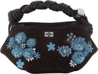 Ganni Bolso de Noche Bou Mini - Bags - Mujer - Marr&oacute;n - ONE SIZE