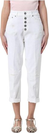 Dondup Dames, Jeans, Wit, Maat: W25 Katoen