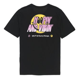 Under Armour Curry Hoop Vibes T-shirt Black 1366617-001