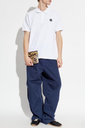 Kenzo Polo With Patch, Mens, White
