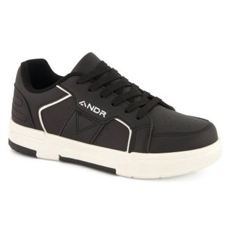 Andrea Womens Casual Athletic Sneakers In Black