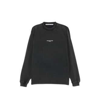 Alexander Wang Logo-print Long-sleeve T-shirt